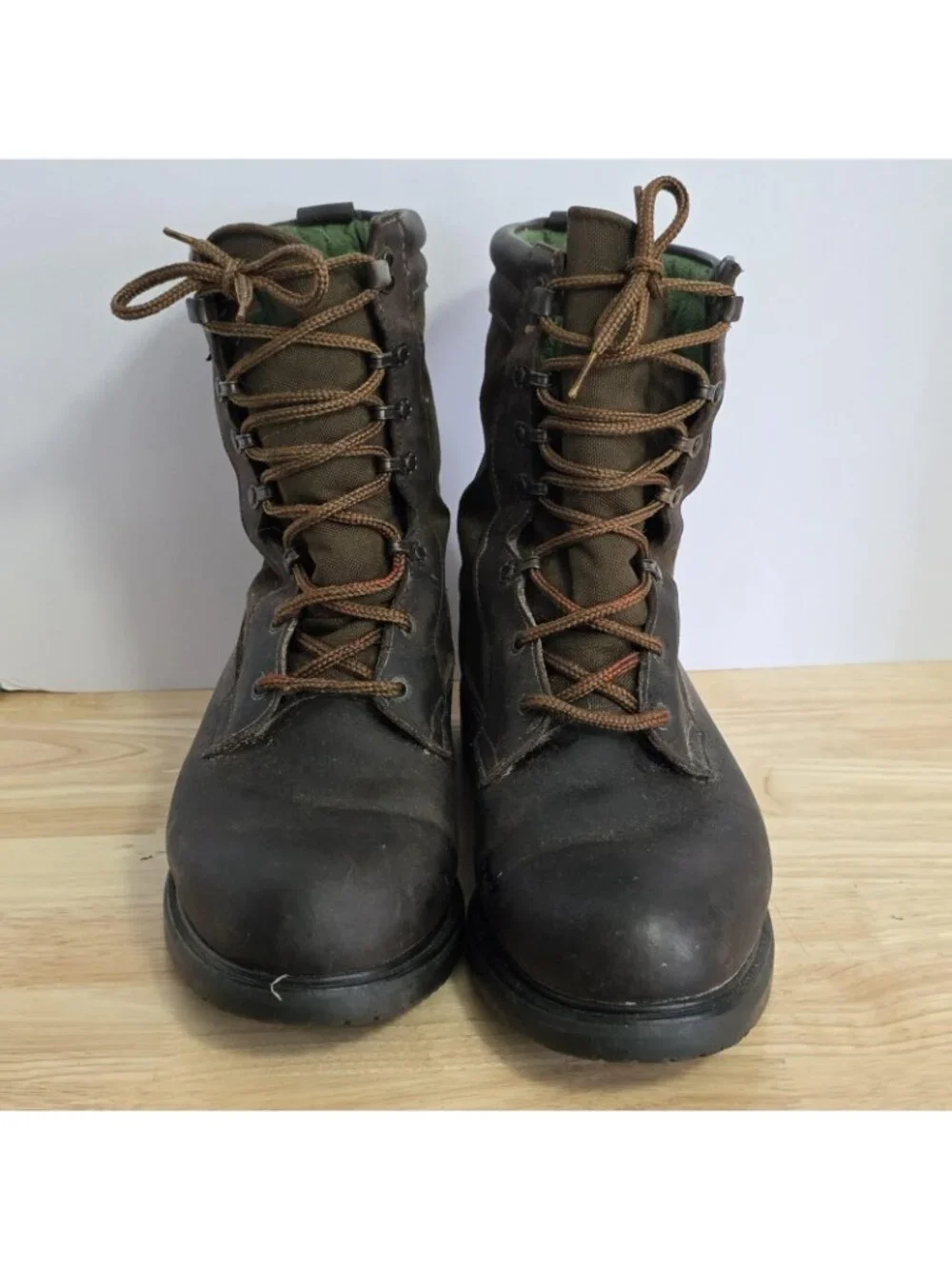 Irish Setter Boots Mens Size 9.5 Brown Leather Combat Workwear Gore-Tex 17255